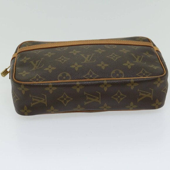 LOUIS VUITTON Monogram Compiegne 23 Clutch Bag M51847 LV Auth - Picture 7 of 15